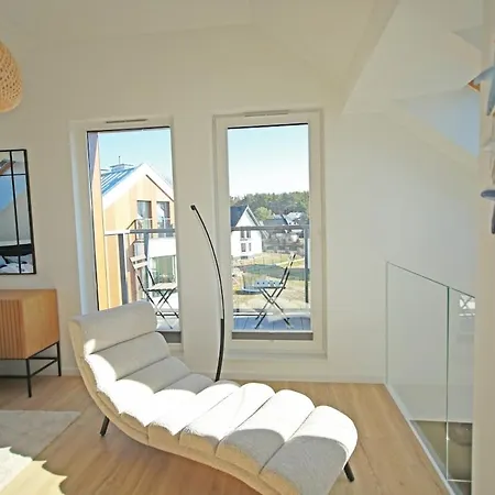Apartmán Two-story With A Loft-style Flair - Mechelinki